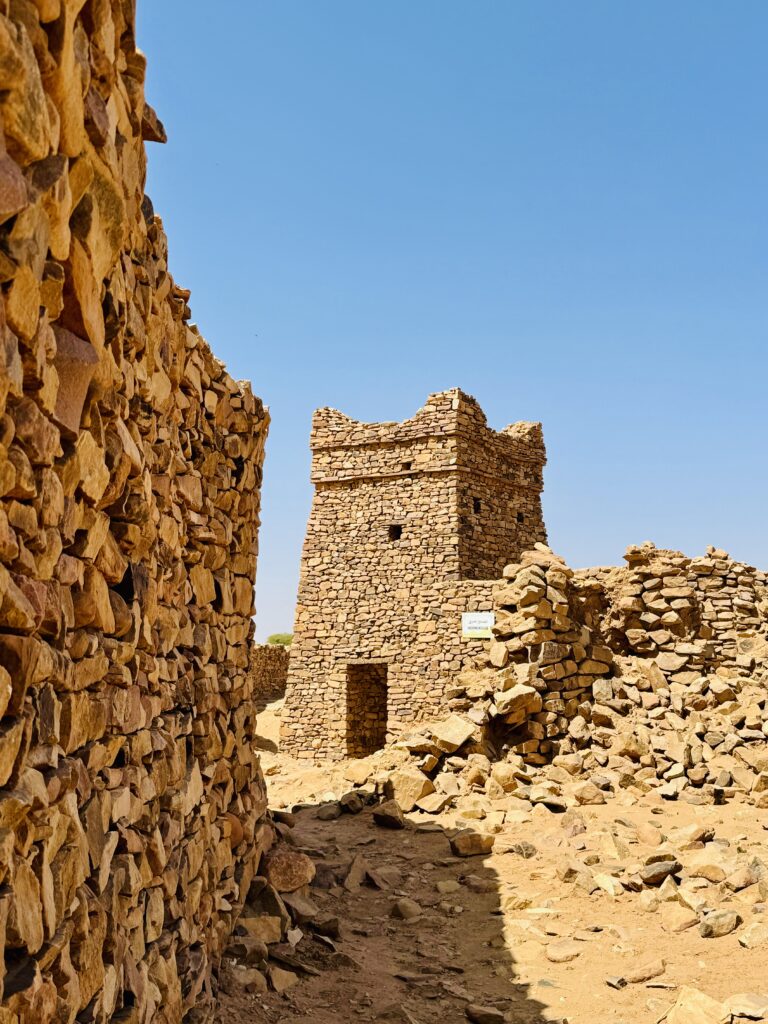 Minaret de la Mosquée de Ouadane